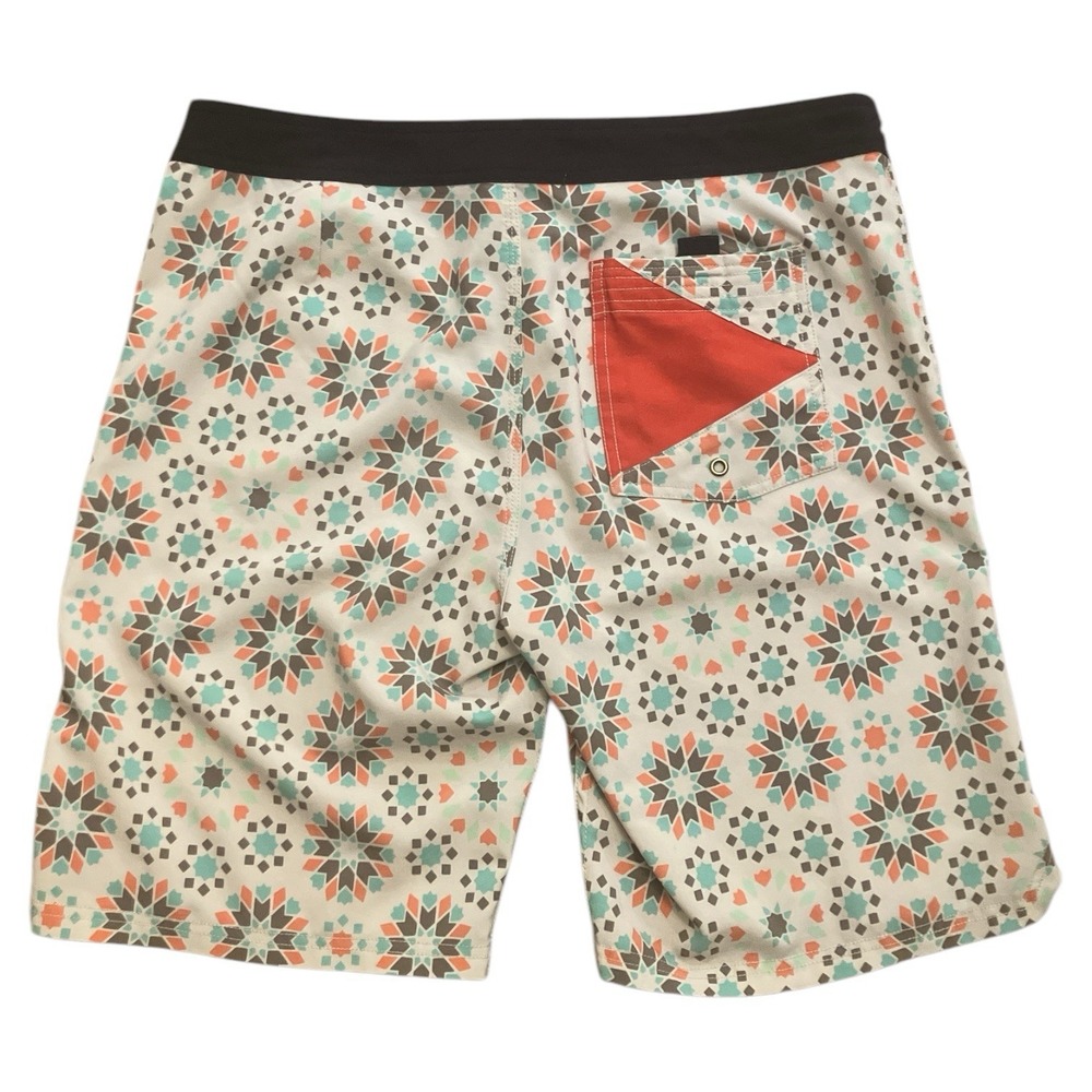 Roark Multicolor Patterned Swim Board Shorts - Picture 2 of 10